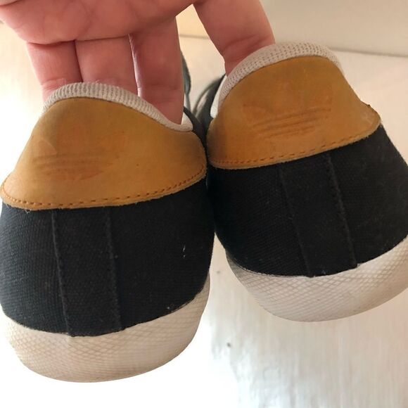 ADIDAS ORIGINALS Suede Black Sneakers Size 13 Men's - Picture 6 of 13